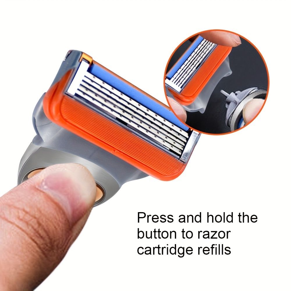 Wkłady (ostrza) pasują do maszynki do golenia Gillette Fusion, 8szt.
