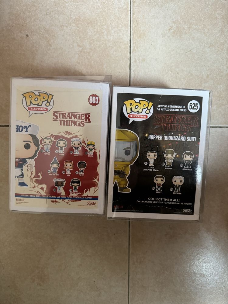 Funko pop Stranger Things coleção completa