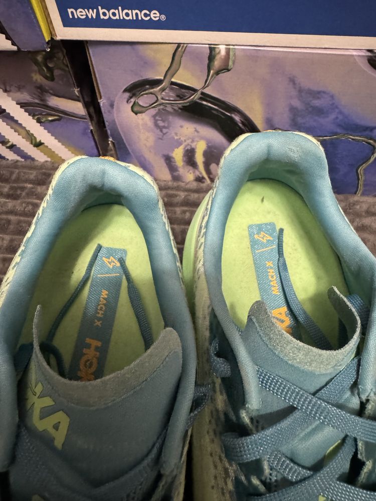 Кросівки чоловічі для бігу Hoka Mach X 46(29,5см) оригінал