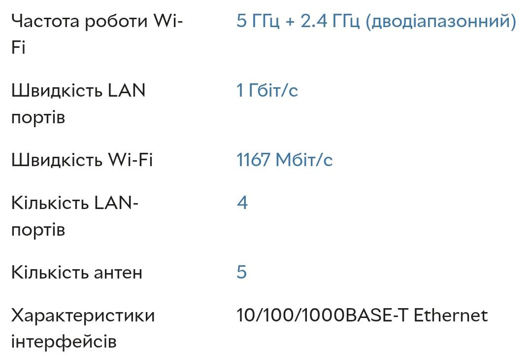 Маршрутизатор TP-Link ARCHER-C1200