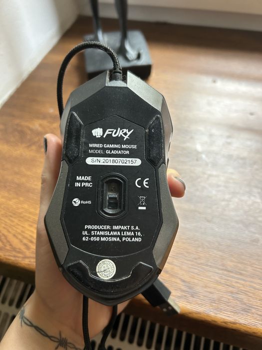 myszka do komputera fury