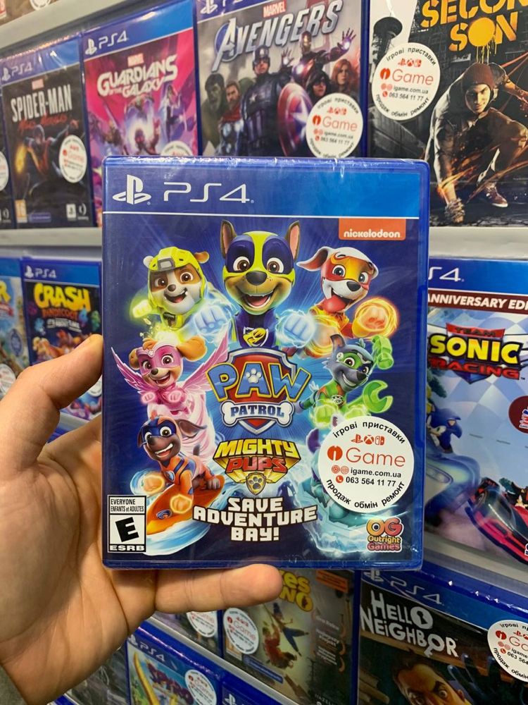 Paw Patrol: Mighty Pups save adventure Щенячий Патруль Ps4, Ps5 igame