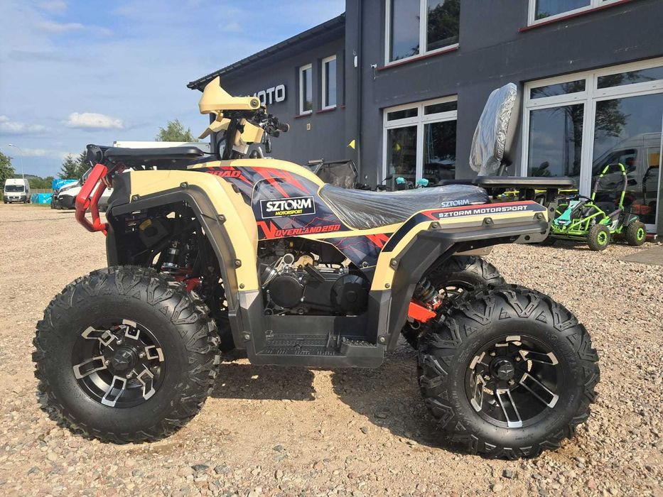 Quad Sztorm Overland 250 PRO Raty 0%/Leasing/Transport ATVMOTOSQUAD