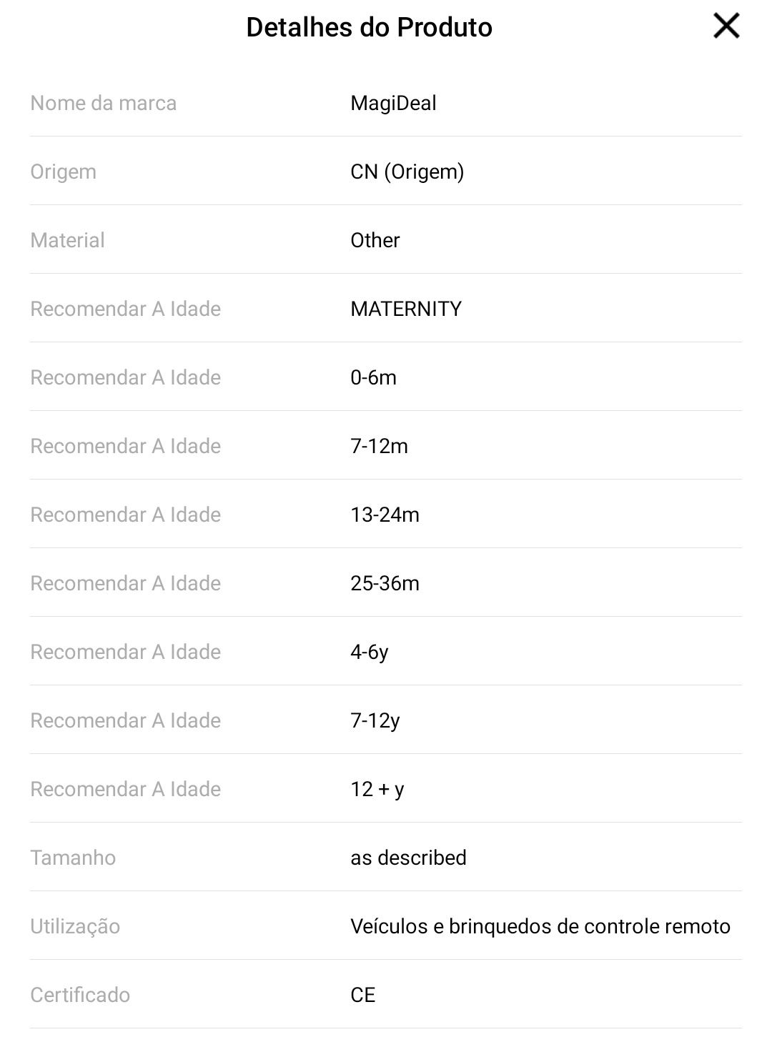 Peças manutenção drone modelismo