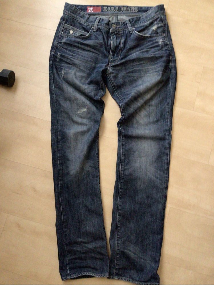 Spodnie zara jeans - meskie 32 model ZRJ Demin