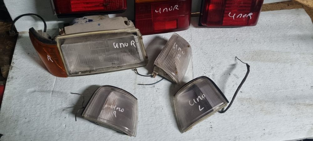Фара оптика фари fiat uno фиат унофіат уно рест дорест