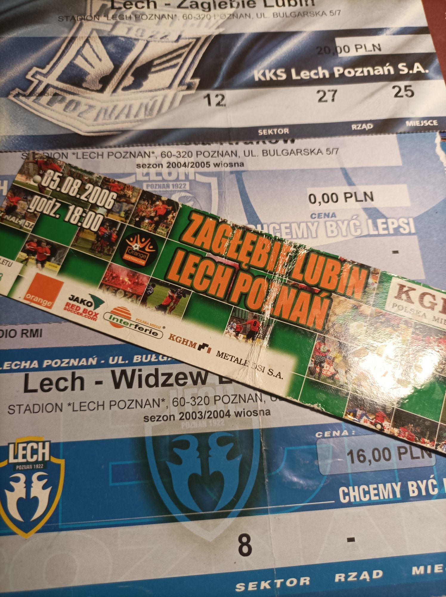 Bilety Lech poznan