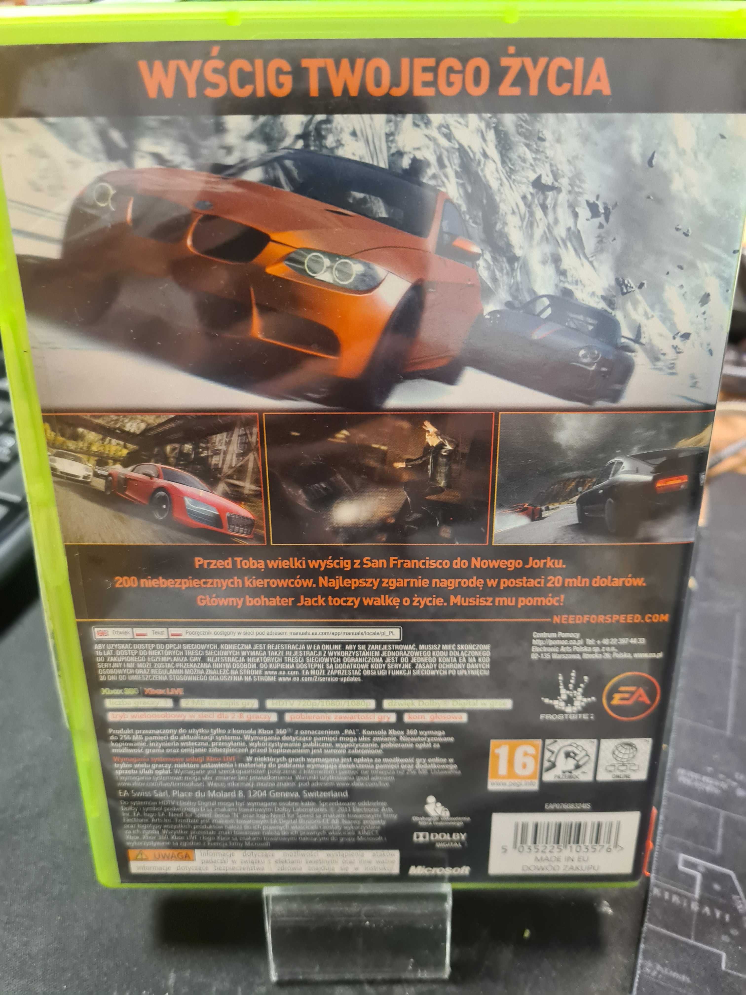 Need for Speed: The Run XBOX 360, Sklep Wysyłka Wymiana