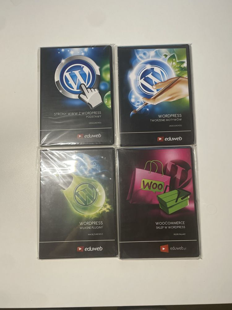 Wordpress - Pakiet 4 Kursów DVD, eduweb.pl
