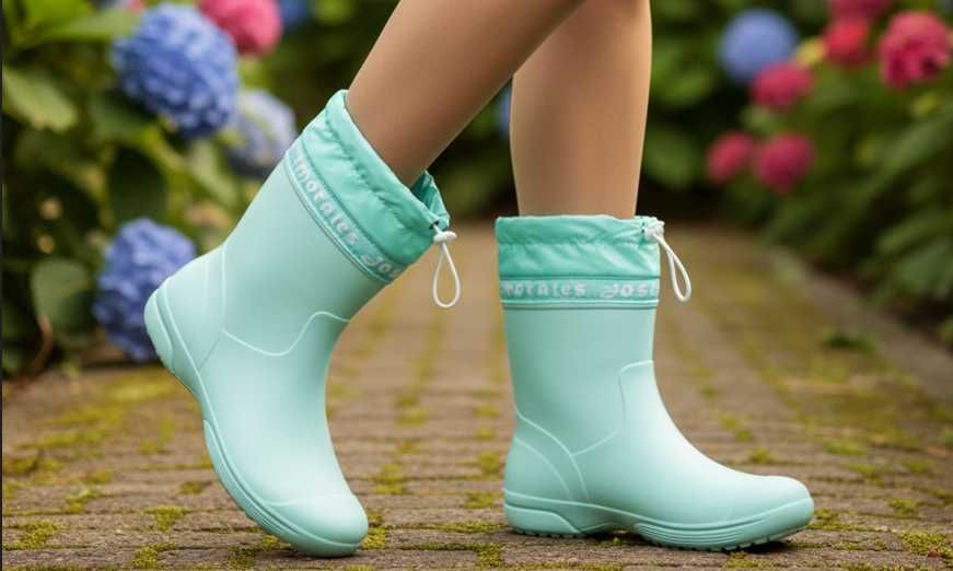 Водонепроникні чоботи  жіночі утеплені сапожки