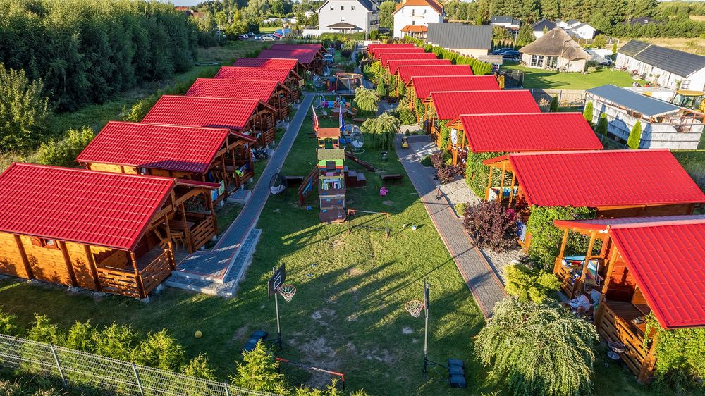 Domki letniskowe nad morzem, Gąski Zachodniopomorskie, Piaskowa Polana