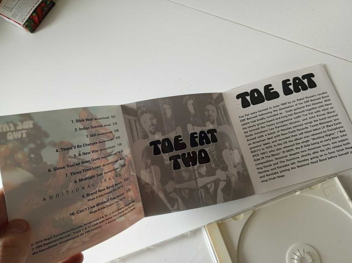 Toe Fat - Two 1994 CD