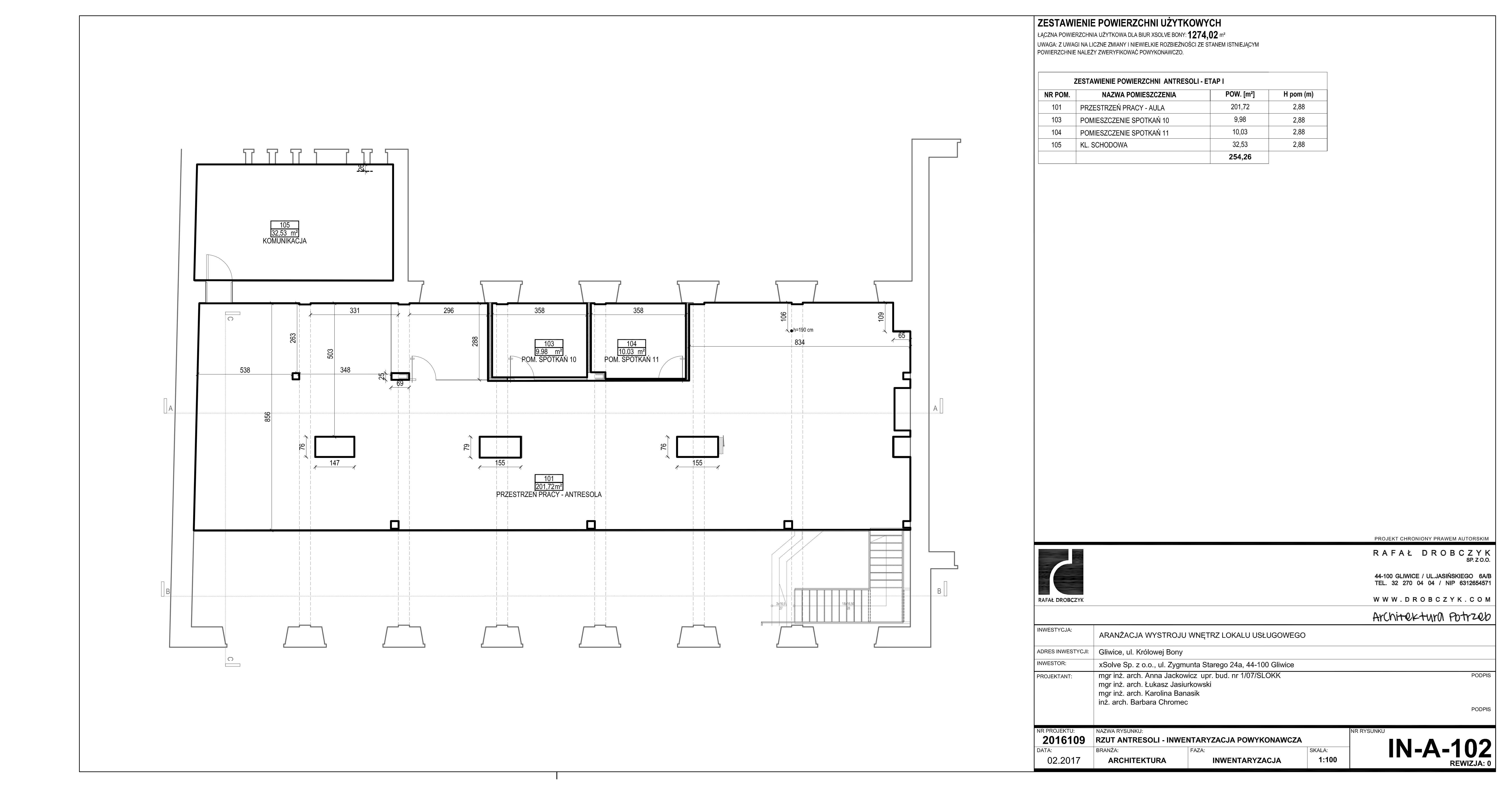 Lokal usługowy Bony 13 Gliwice, open space, umeblowany,wysoki standard