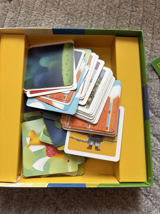 Zestaw dwóch gier planszowa i karciana 4+