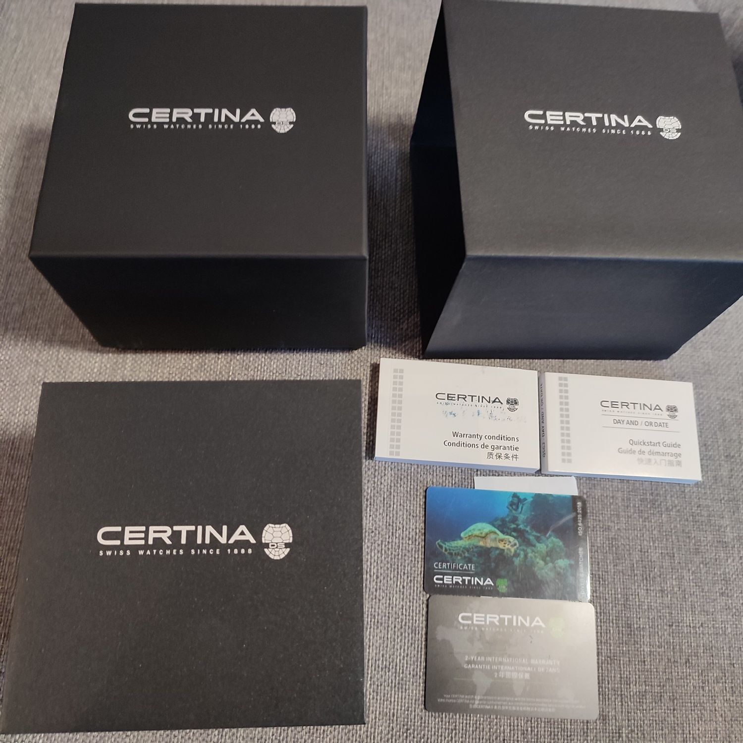 Zegarek męski Certina DS Action Diver Automatic Titanium