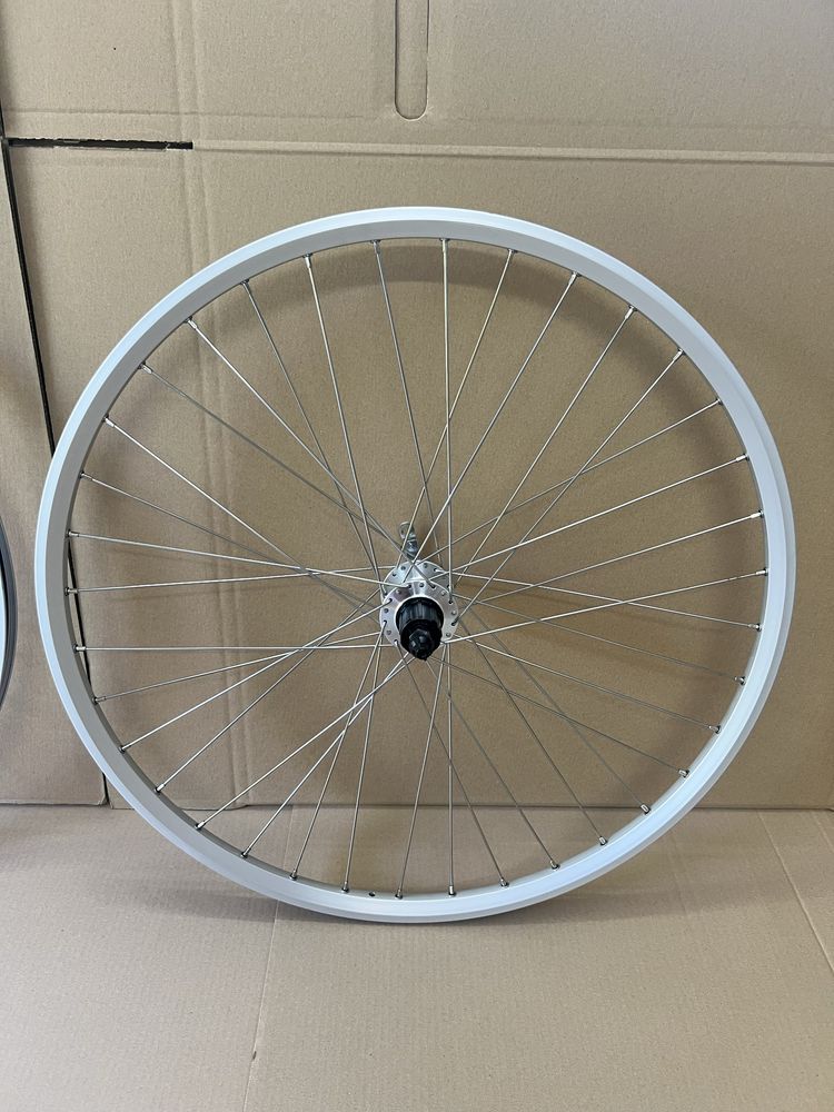 Koła 28” 700C Gravel Cross Trekking Tarcza SREBRNE