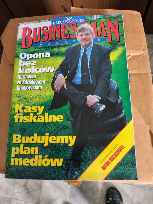 Czasopismo Businessman z lat 1991 - 1995