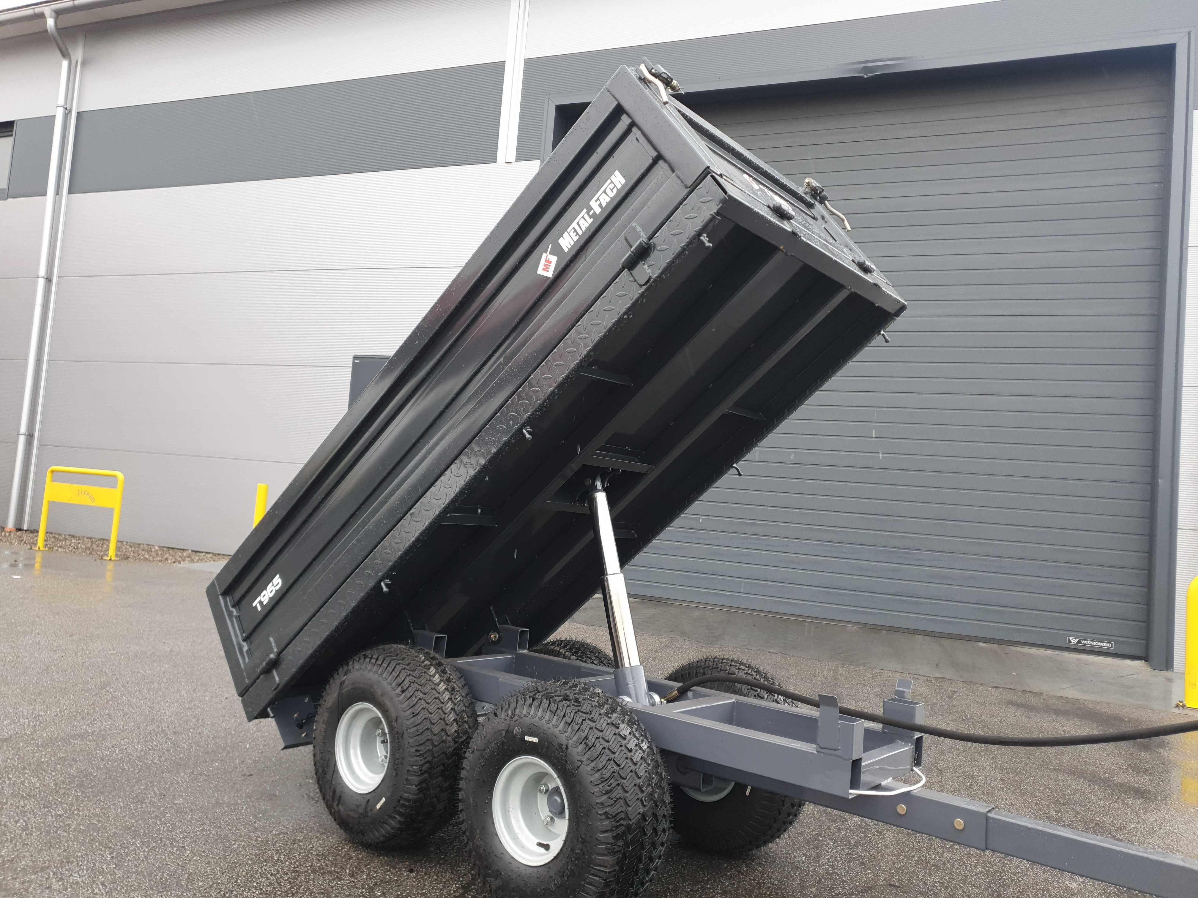 Przyczepka do Mini Ciągnika - Mini traktorka Metal-Fach T965 1,5 T