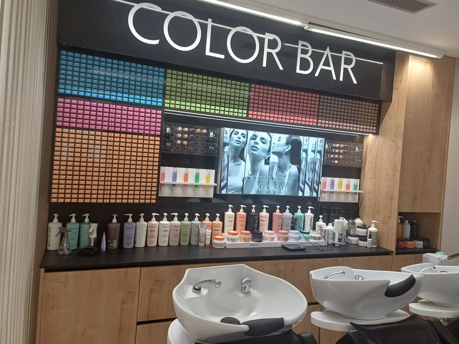 Movel cabeleireiro "color bar"
