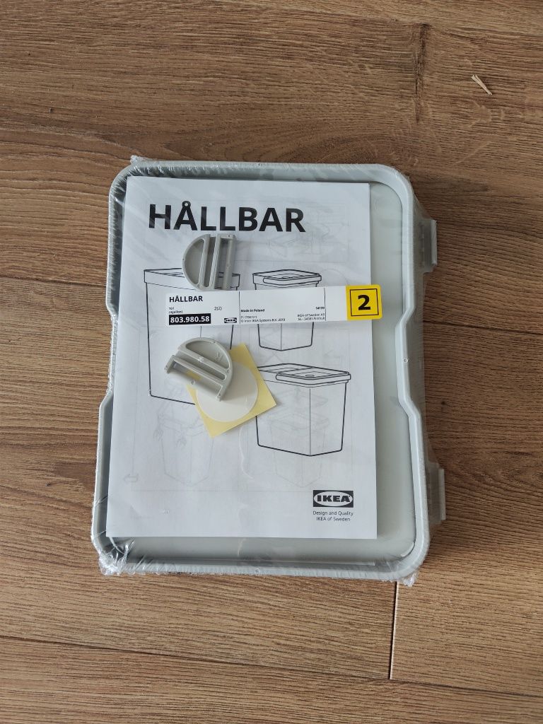 Pokrywka hallbar Ikea kosz