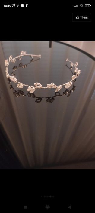 Opaska ślubna -nowa