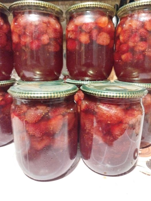 Варенье из клубники и малины
