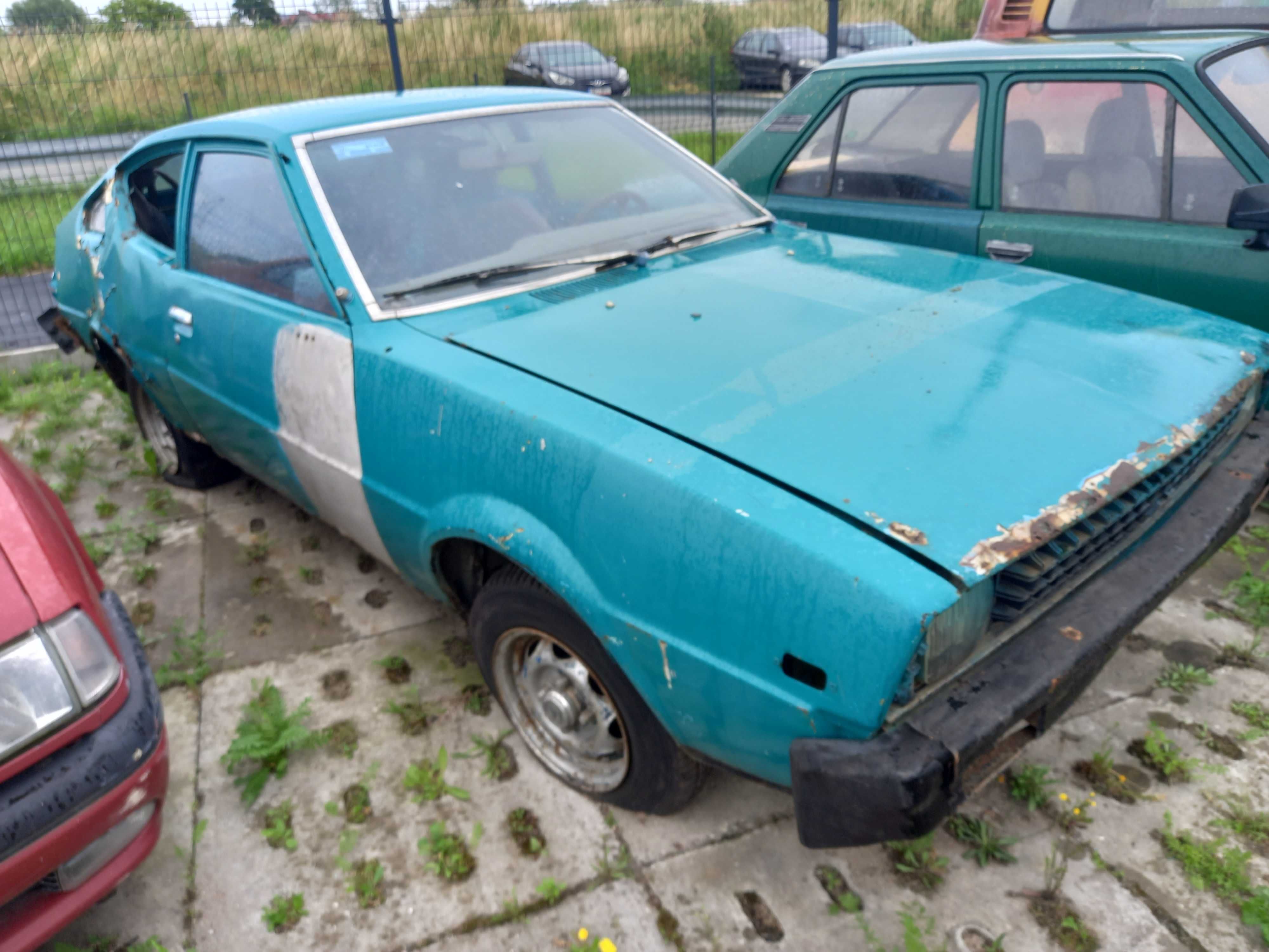Mitsubishi Lancer MK1 Celeste Coupe 1978 r Barn Find po Polsku Zamiana