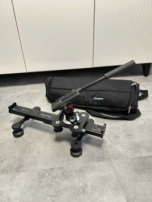 Slider kameleon 44 + Głowica Manfrotto Befree Live