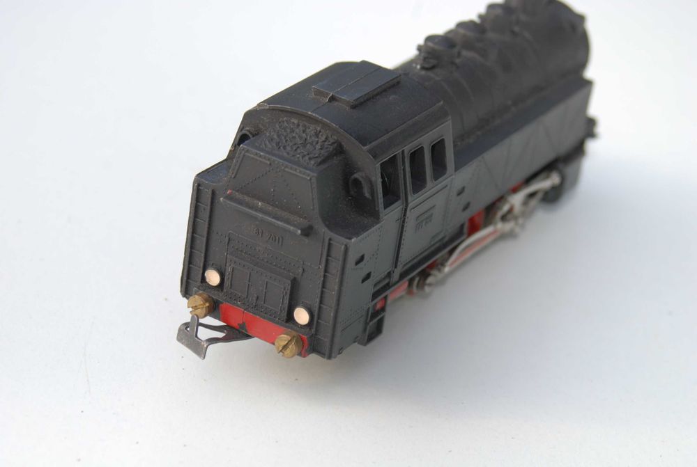 Stara zabawka lokomotywa parowa H0 Piko BR 81 701 Deutsche Reichsbahn