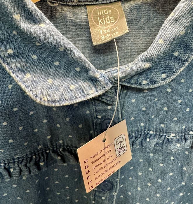 Koszula jeansowa dla dziewczynki NOWA