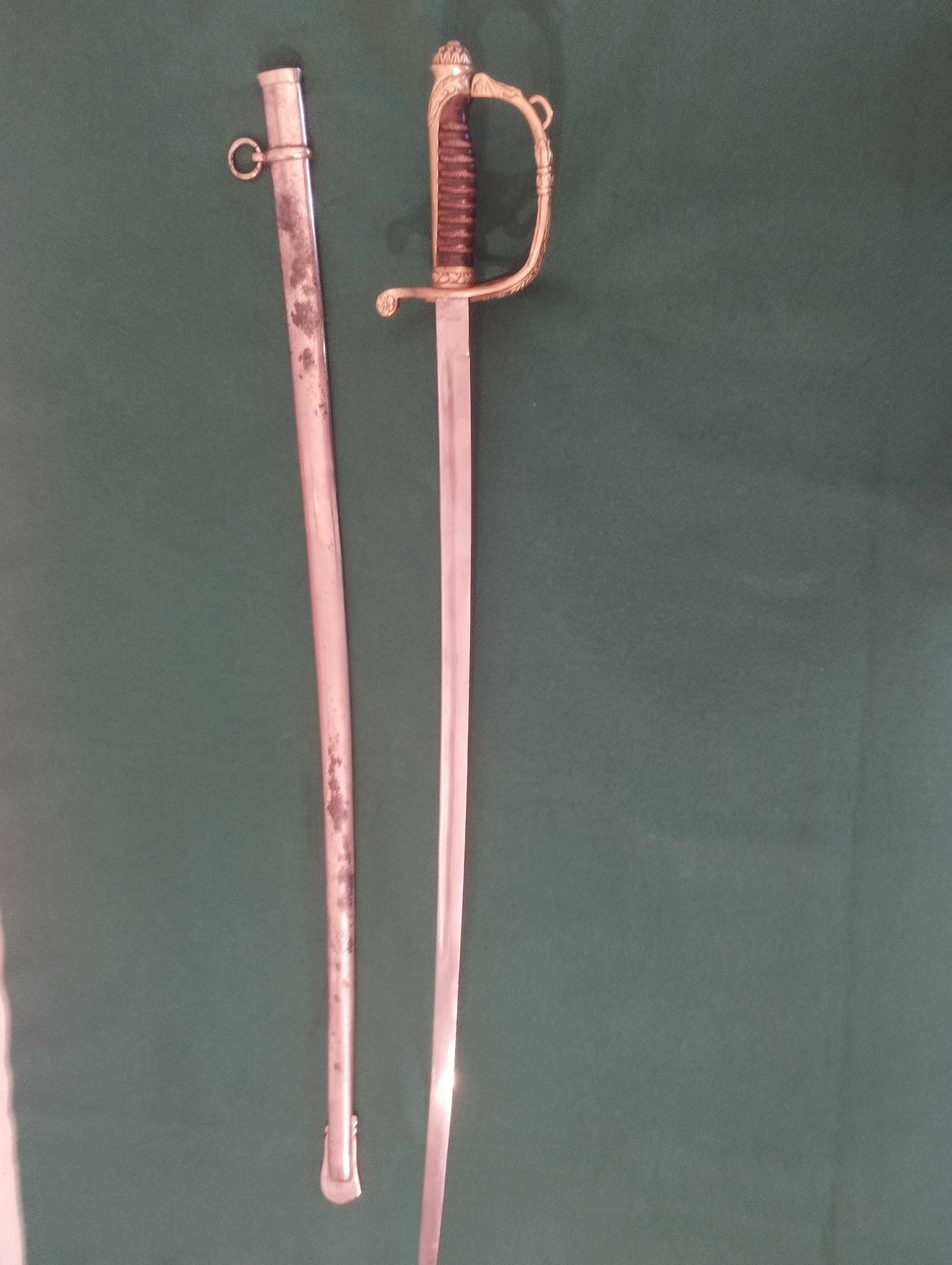 Sabre de oficial de infantaria portuguesa, mod 1905.