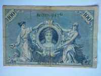 Banknot 100 Marek z 1908 roku.