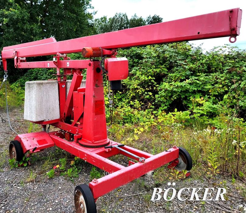 Mini dźwig Żuraw Bocker MK- 300/5