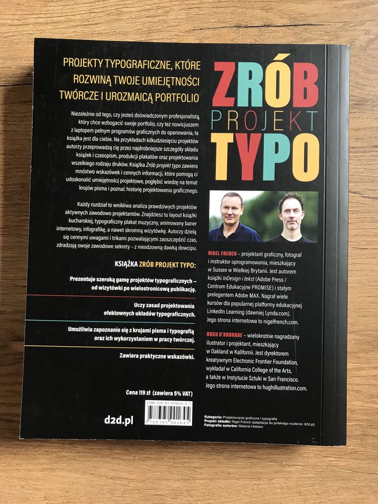 Zrób projekt typo- N. French, H. D’andrade