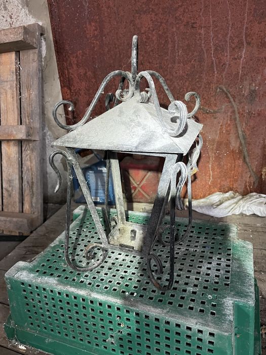 Кованый фонарь, кований ліхтар вуличний, уличный