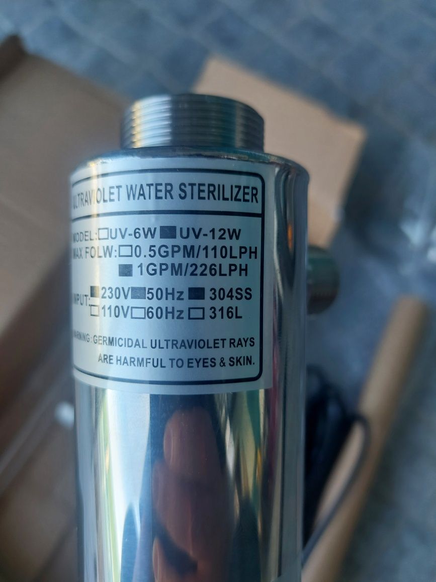 Esterilizador ultra violeta