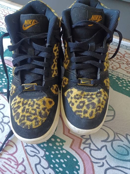 Buty Nike air prize 2 mid leopard