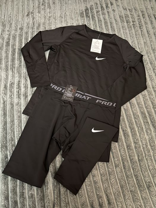 Термобілизна Nike Pro Combat , термо найк костюм М Л
