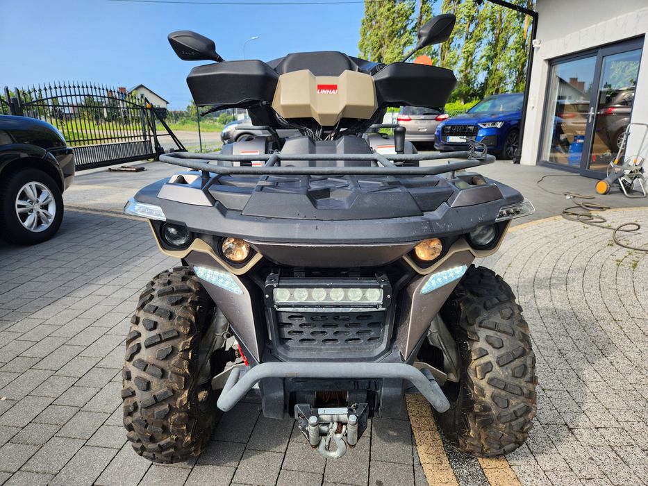 Linhai 565 4x4 long 850km.