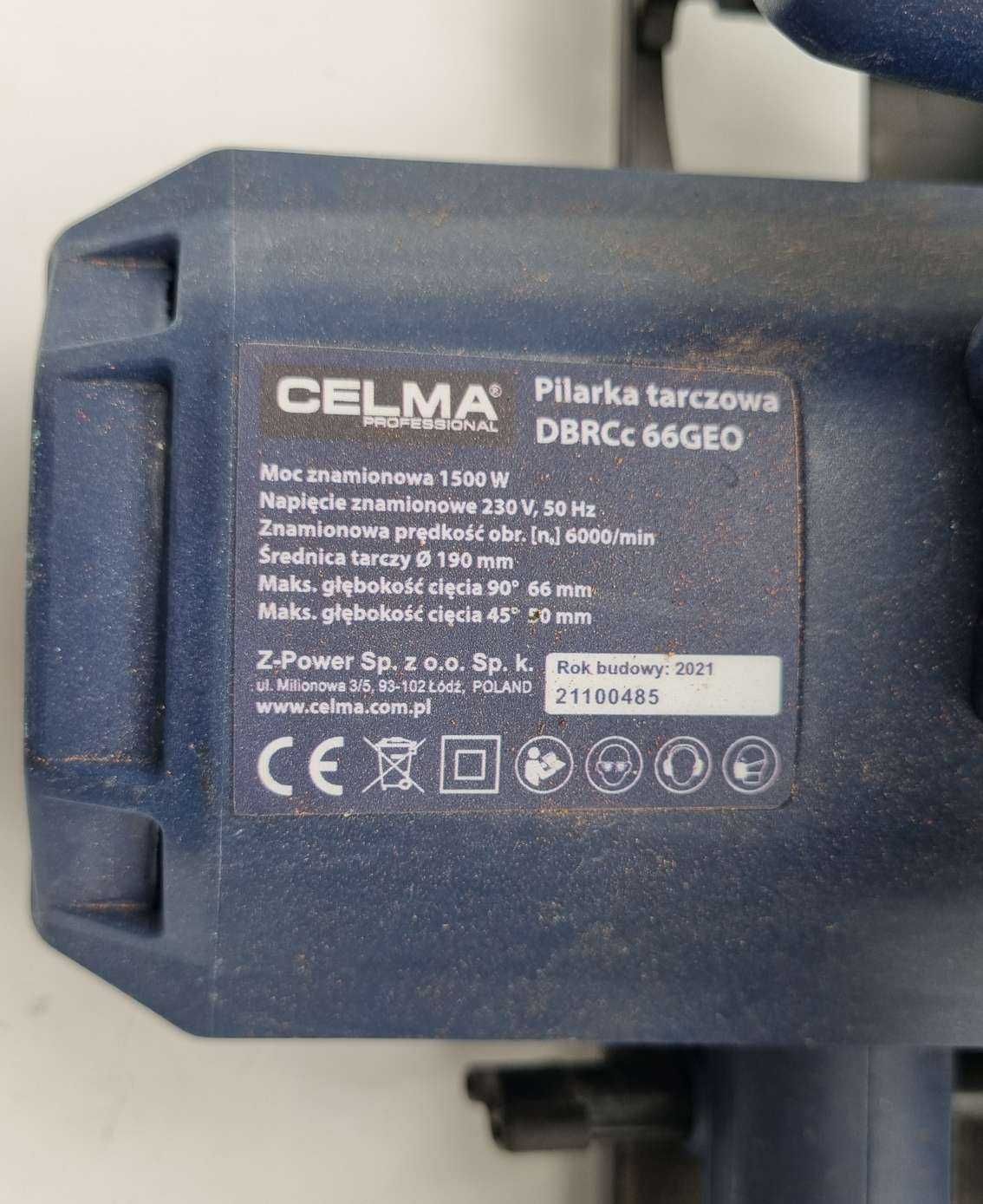 Pilarka Tarczowa Celma DBRCC 66GEO 190MM 1500W