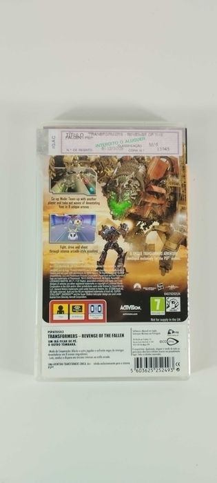 Transformers Revenge of the Fallen - PSP