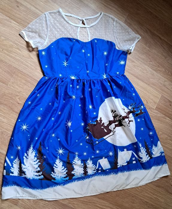 Костюм Святого Миколая та Снігуроньки,  комплект