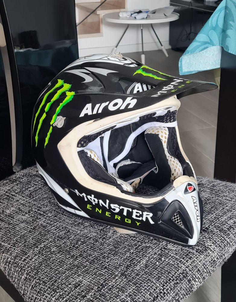 Capacete mota criança