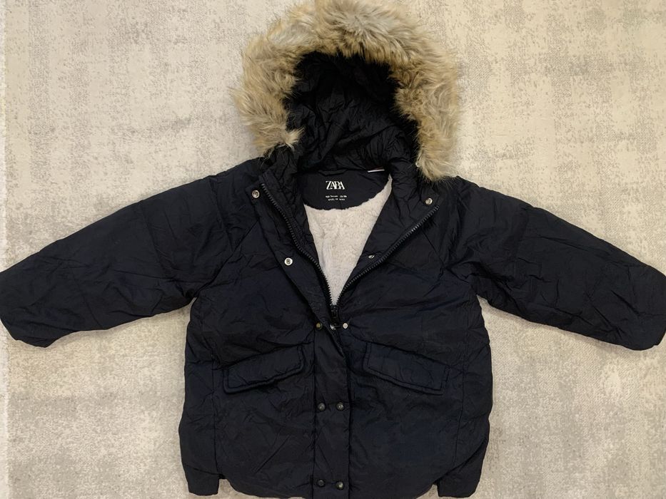 Зимова курточка Zara 104 розмір, пухперо нова така 1850 грн