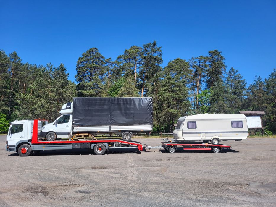 Transport. Maszyn. Pojazdów, ciągników do 16 ton