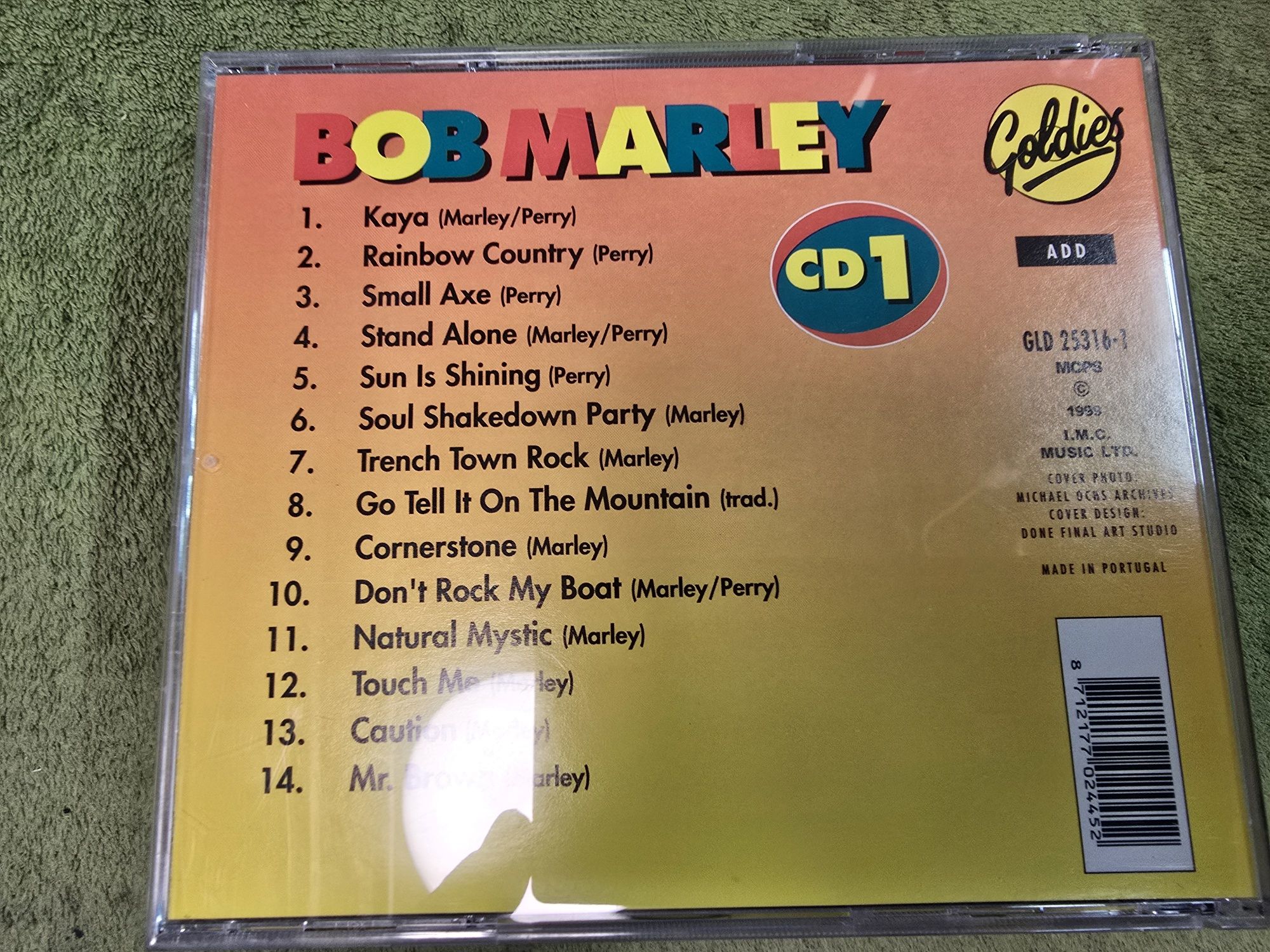 7 płyt CD różni wykonawcy, reggae.