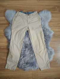 Beżowe spodnie bawełniane dla chłopca H$&M 140