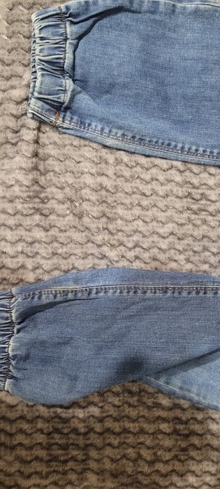 Джинсові штани на резинці