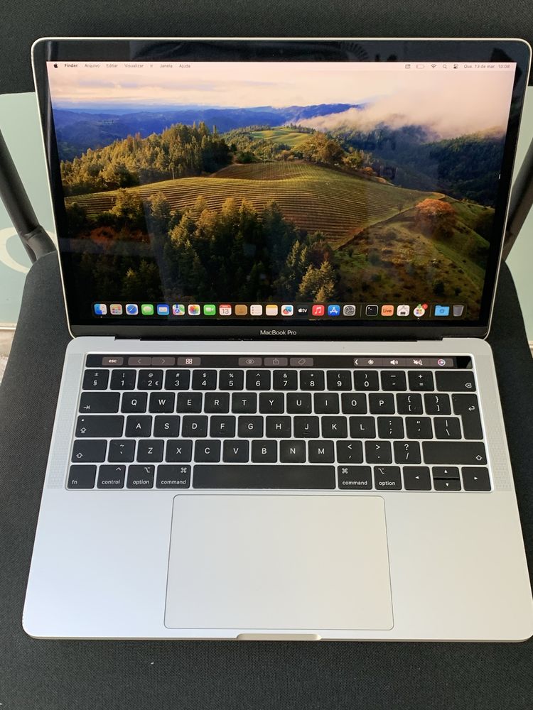 Macbook pro 13” 2019 intel i5 QuadCore 16GB RAM 256GB SSD Garantia