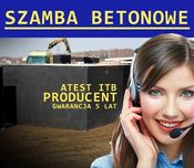 Szambo betonowe 10m3 szamba zbiorniki MOJA WODA Producent PIWNICA